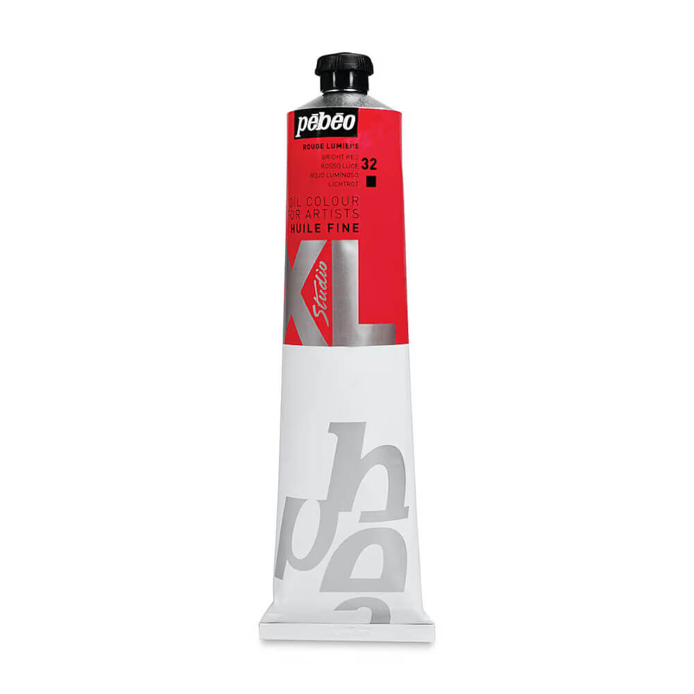 Pebeo Studio XL Fine Yağlı Boya 200 ml Bright Red 32
