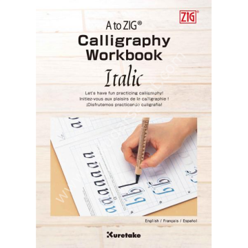 Zig Calligraphy Workbook İtalic Çalışma Kitabi