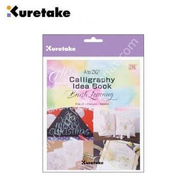 Zig Calligraphy İdea Book Brush Lettering - Fırça çalışma kitapçığı