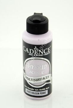 Cadence Hybrid Multisurfaces Akrilik Boya 120ml  H-023 SOLGUN PEMBE