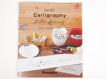 Zig Calligraphy Brush Lettering - Fırça çalışma kitapçığı