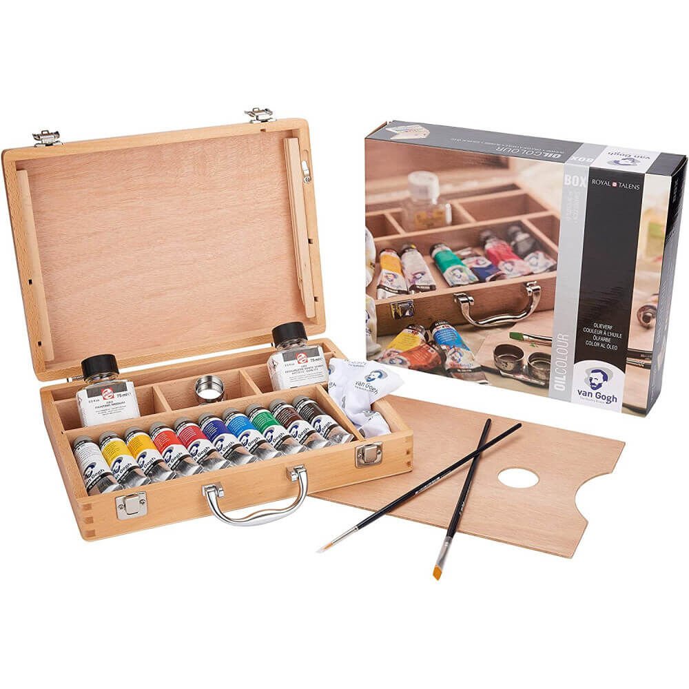 Van Gogh Ahşap Kutu Basic Yağlı Boya Seti 40 ml 10 Renk 02840510