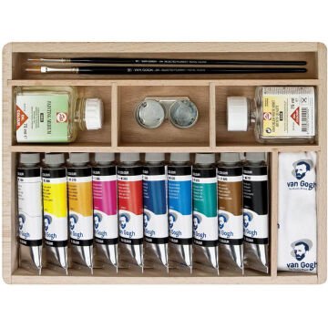 Van Gogh Ahşap Kutu Basic Yağlı Boya Seti 40 ml 10 Renk 02840510