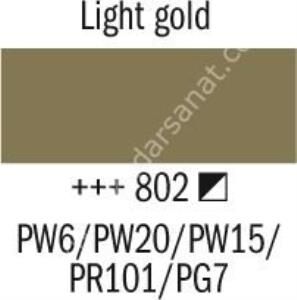 Talens Amsterdam Akrilik Sprey Boya 400ml Light gold 802