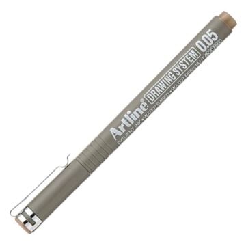 Artline Teknik Çizim Kalemi 0.05mm Pale Brown - Pastel Kahve