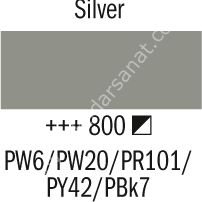Talens Amsterdam Akrilik Sprey Boya 400ml Silver 800