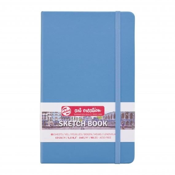 Art creation Sketch Book Eskiz Bloğu 13x21 140gr 80 Yaprak MAVİ