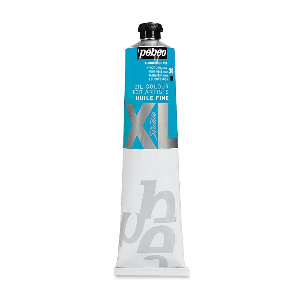 Pebeo Studio XL Fine Yağlı Boya 200 ml Vivid Turquoise 38