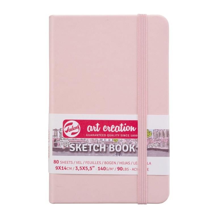 Art creation Sketch Book Eskiz Bloğu 9x14 140gr 80 Yaprak PEMBE