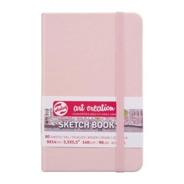 Art creation Sketch Book Eskiz Bloğu 9x14 140gr 80 Yaprak PEMBE