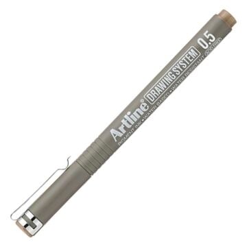 Artline Teknik Çizim Kalemi 0.5mm Pale Brown - Pastel Kahve
