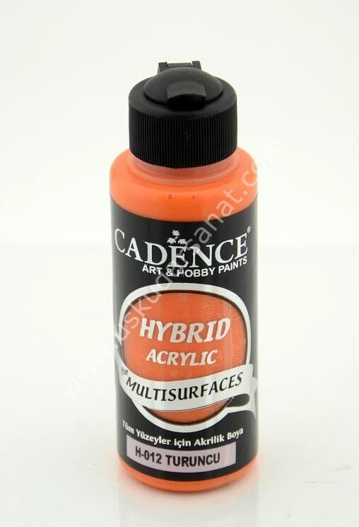 Cadence Hybrid Multisurfaces Akrilik Boya 120ml  H-012 TURUNCU