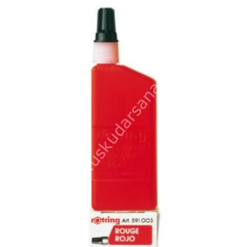 Rotring Rapido Mürekkebi Kırmızı 23ml