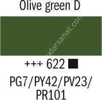 Talens Amsterdam Akrilik Sprey Boya 400ml Olive green D 622