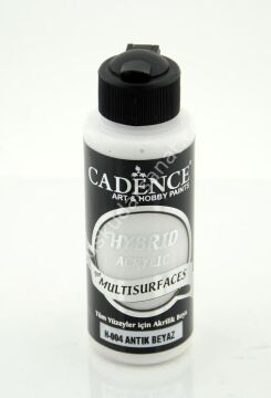 Cadence Hybrid Multisurfaces Akrilik Boya 120ml  H-004 ANTİK BEYAZ