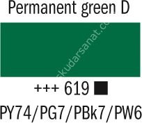 Talens Amsterdam Akrilik Sprey Boya 400ml Permanent green D 619