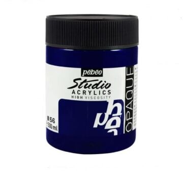 Pebeo Studio Akrilik Boya 500ml 56 Prussian Blue Hue