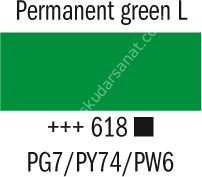 Talens Amsterdam Akrilik Sprey Boya 400ml Permanent green L 618