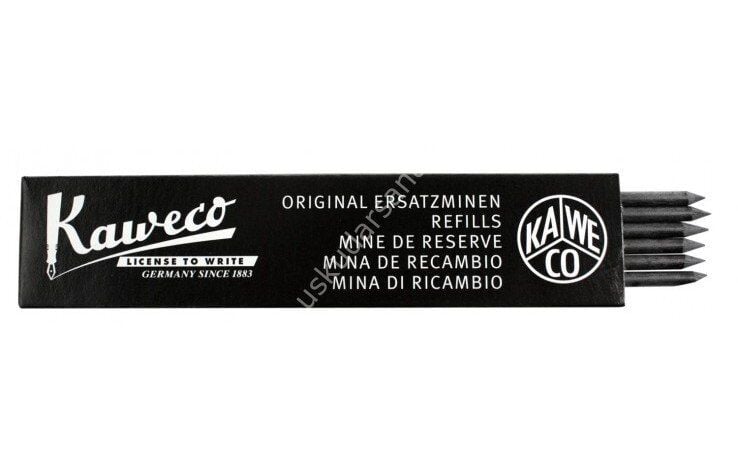 Kaweco Versatil Yedek Siyah Uç Set 6'lı 3.2 mm Uç 10000328