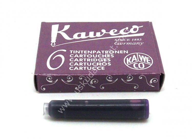 Kaweco Dolmakalem ve Kaligrafi Kalemi Kartuşu 6'lı Mor