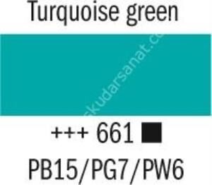 Talens Amsterdam Akrilik Sprey Boya 400ml Turquoise green 661