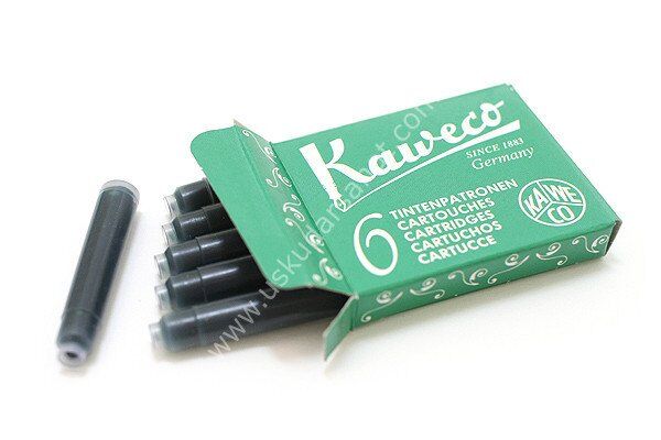 Kaweco Dolmakalem ve Kaligrafi Kalemi Kartuşu 6'lıYeşil 10000009