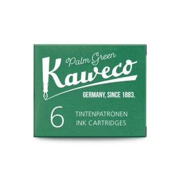 Kaweco Dolmakalem ve Kaligrafi Kalemi Kartuşu 6'lı Palmiye Yeşil 10000009