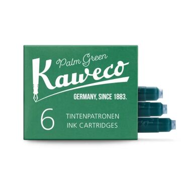 Kaweco Dolmakalem ve Kaligrafi Kalemi Kartuşu 6'lı Palmiye Yeşil 10000009
