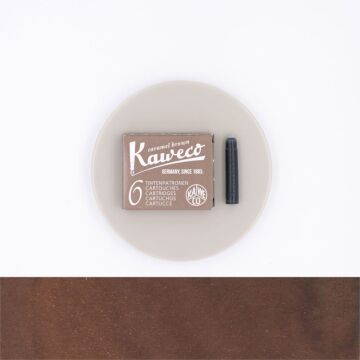Kaweco Dolmakalem ve Kaligrafi Kalemi Kartuşu 6'lı Karamel Kahverengi 10000259