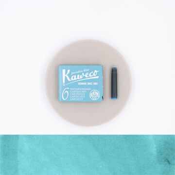 Kaweco Dolmakalem ve Kaligrafi Kalemi Kartuşu 6'lı Cennet Mavi 10000260