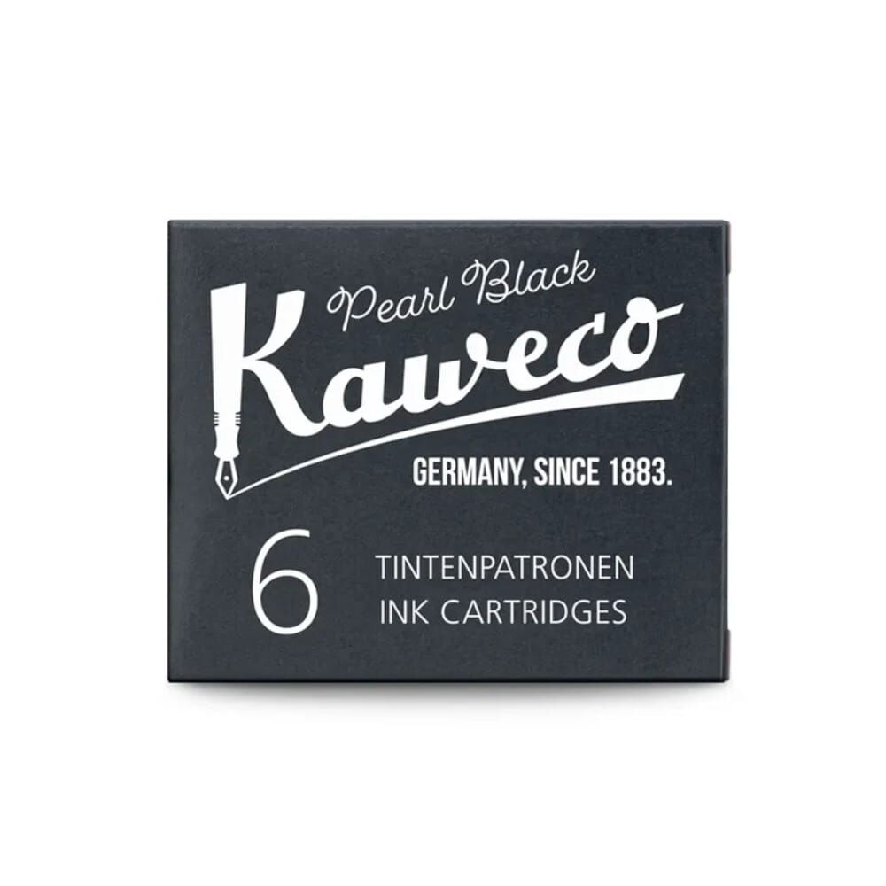 Kaweco Dolmakalem ve Kaligrafi Kalemi Kartuşu 6'lı Siyah 10000257