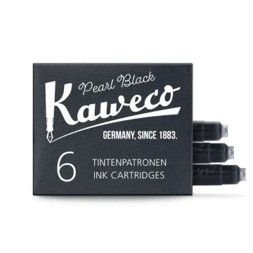 Kaweco Dolmakalem ve Kaligrafi Kalemi Kartuşu 6'lı Siyah 10000257