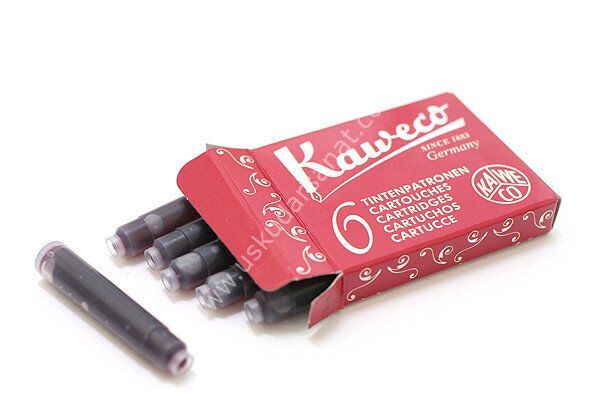 Kaweco Dolmakalem ve Kaligrafi Kalemi Kartuşu 6'lı Kırmızı 10000008