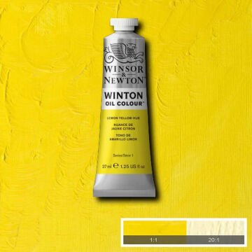 Winsor & Newton Winton Yağlı Boya 37 ml Lemon Yellow Hue 346