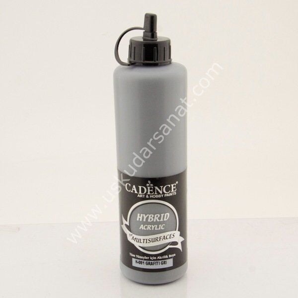 Cadence Hybrid Multisurfaces Akrilik Boya 500ml H-081 GRAFİTİ GRİ