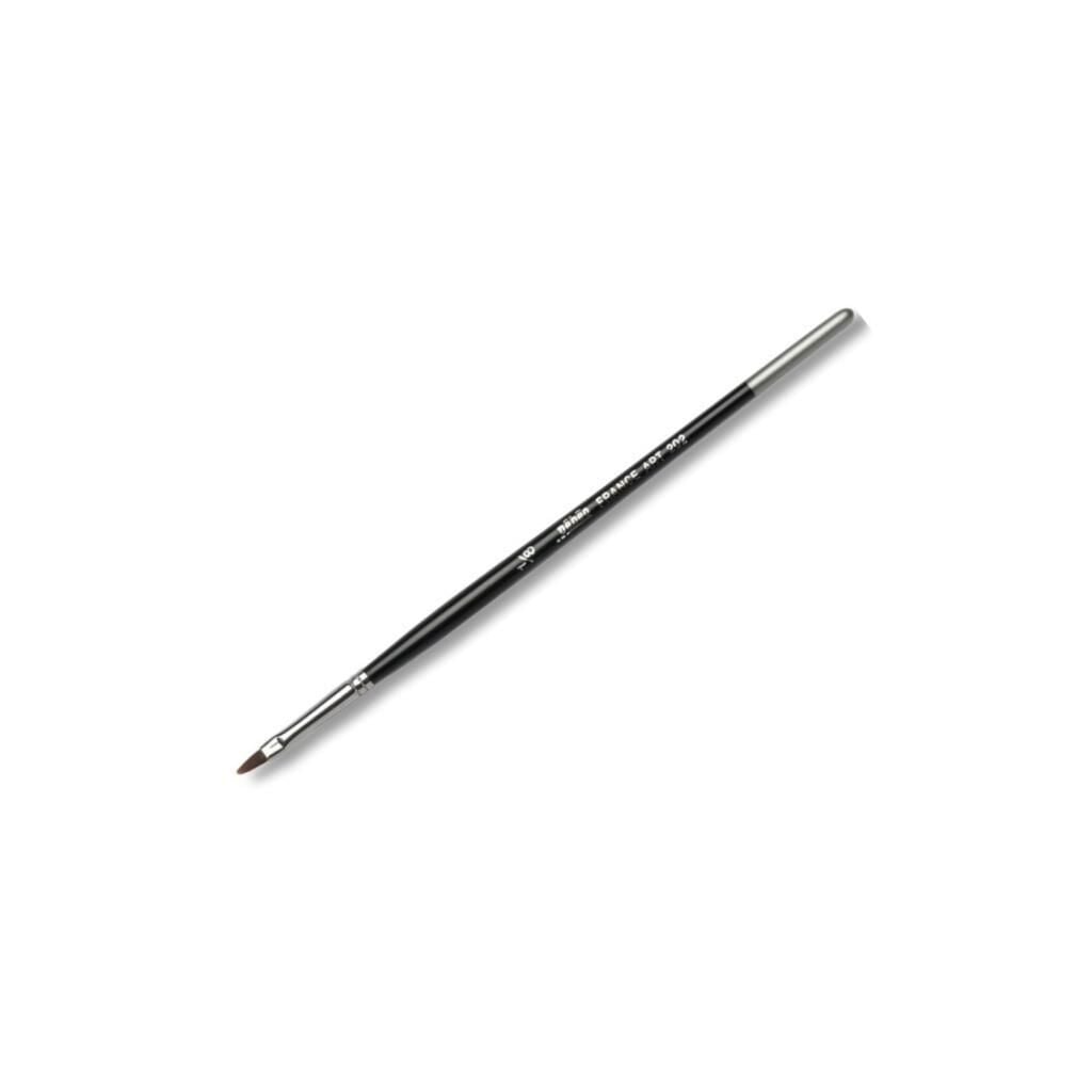 Pebeo 202 Seri Kedi Dili Fırça Kısa Sap No: 1/8