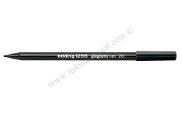 Edding 1255-Kaligrafi Kalemi 2.0mm Düz Kesik Siyah