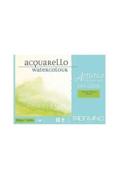 Fabriano Artistico Traditional White Suluboya Blok 300 gr. 26x36 cm. 20 yp. Kaba Grenli Rough