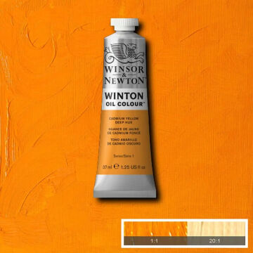 Winsor & Newton Winton Yağlı Boya 37 ml Cadmium Yellow Deep Hue 115
