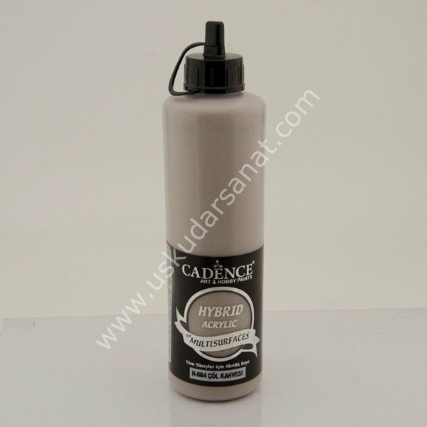 Cadence Hybrid Multisurfaces Akrilik Boya 500ml H-084 ÇÖL KAHVESİ