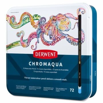 Derwent Chromaqua Suluboya kalem seti 72 Renk
