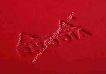 Rhodia Butik Rhodiarama Bloknot A5 Kırmızı 90gr 96 Yaprak Çizgisiz