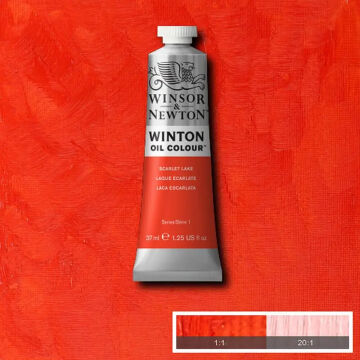Winsor & Newton Winton Yağlı Boya 37 ml Scarlet Lake 603