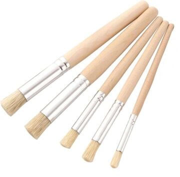 Stencil -Tampon Fırça Seti 5 li