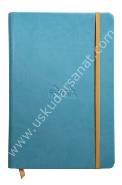Rhodia Butik Rhodiarama Bloknot A5 turkuaz 90gr 96 Yaprak Çizgili