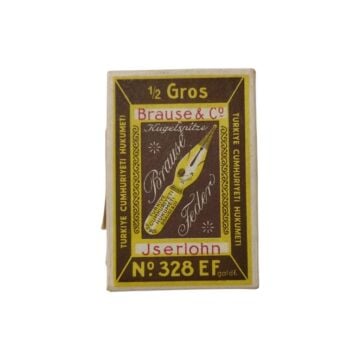 Brause 328 EF Copperplate Kaligrafi Ucu Gold