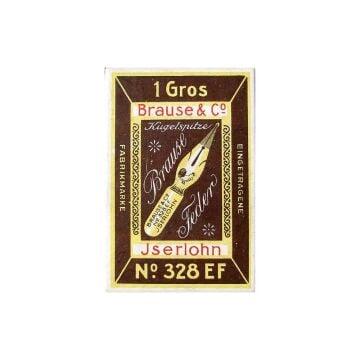 Brause Copperplate Ekstra Fine Divit Ucu Gold 328EF