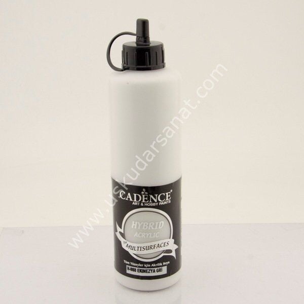 Cadence Hybrid Multisurfaces Akrilik Boya 500ml H-088 EKİNEZYA GRİ