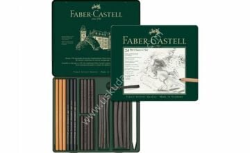 Faber Castell Pitt Karakalem-Kömür Set 24 Parça