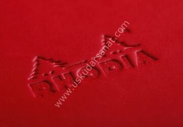 Rhodia Butik Rhodiarama Bloknot A5 Kırmızı 90gr 96 Yaprak Çizgili